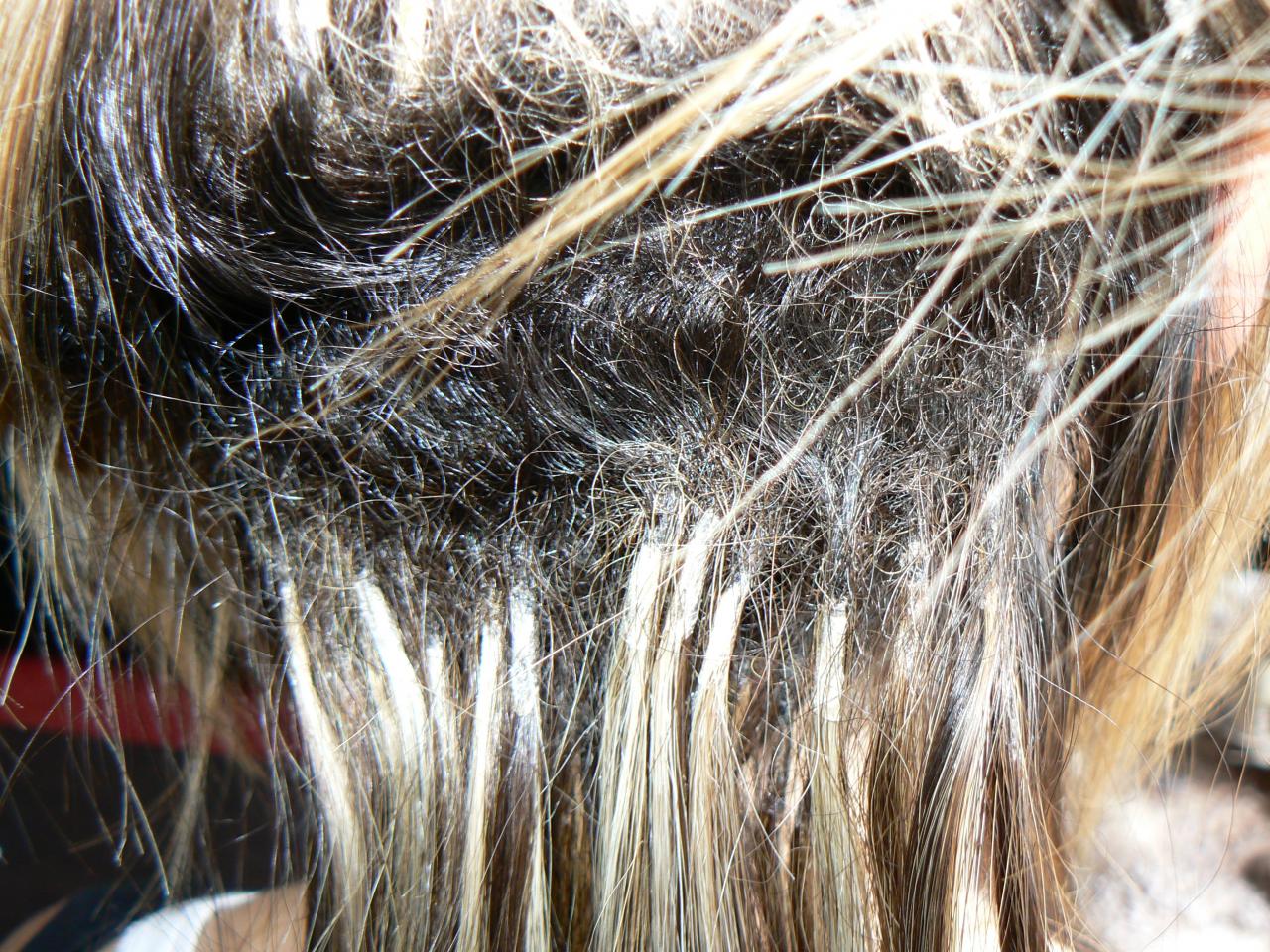 dissolvant pour extensions de cheveux